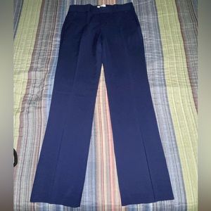 NEW Calvin Klein Navy Straight Leg Trousers
